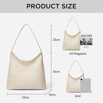 Hobo Tote Bag for Women Classic Monogram
