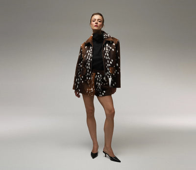Bomber jacket "Bambi" brown